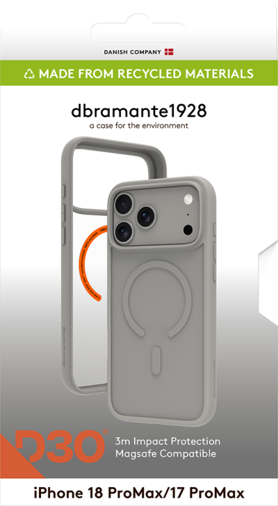 Grenen Ultra D3O for iPhone 18 Pro Max-Grey