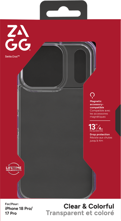 Santa Cruz Snap Purple for iPhone 18 Pro (Back)