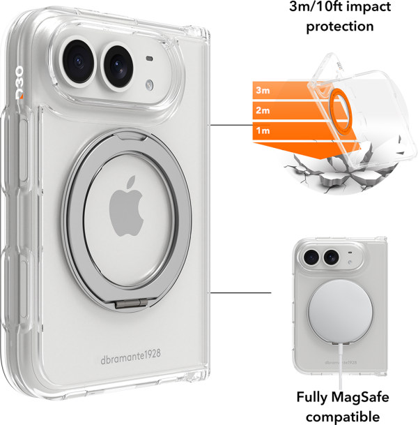 ZAGG Iceland Ultra D3O Kick for iPhone Duo-Clear