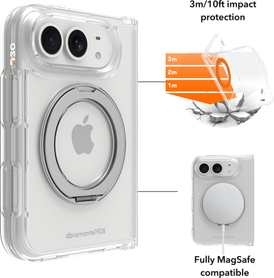 Iceland Ultra D3O Kick for iPhone Duo-Clear