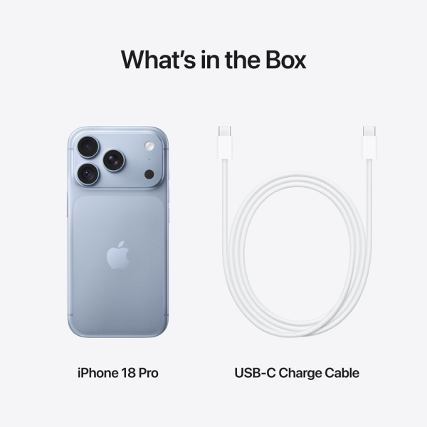 Apple iPhone 18 Pro 512GB Glacier