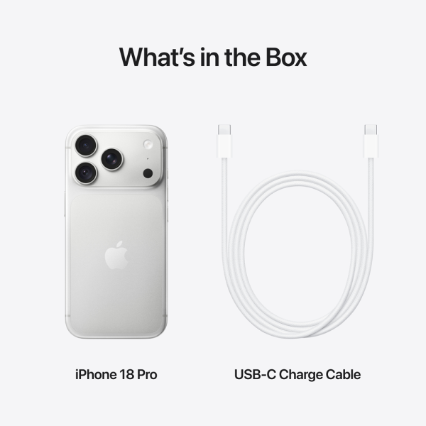 Apple iPhone 18 Pro 1TB Silver