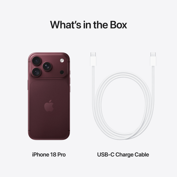 Apple iPhone 18 Pro 1TB Burgundy