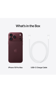 Apple iPhone 18 Pro Max 256GB Burgundy
