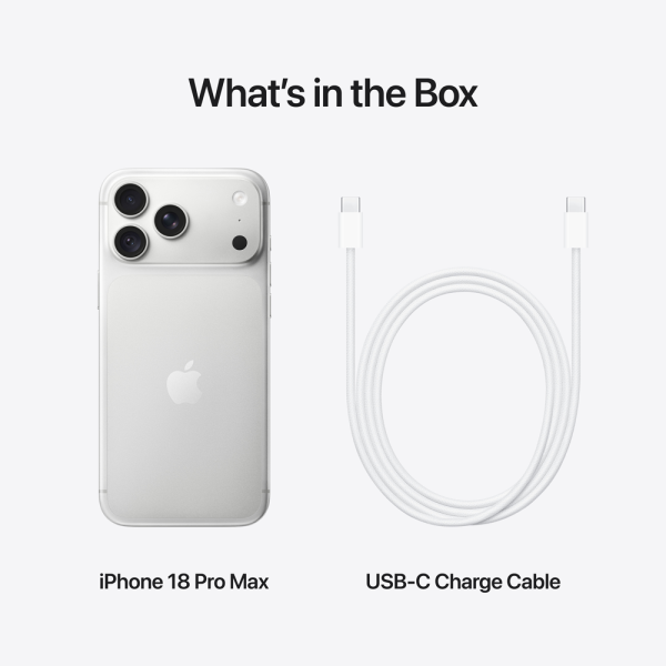 Apple iPhone 18 Pro Max 2TB Silver