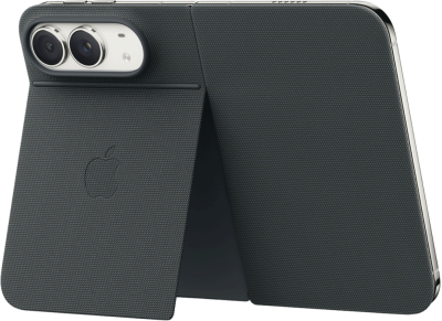 iPhone Duo Folio with Kickstand - Navy Blue (Side)