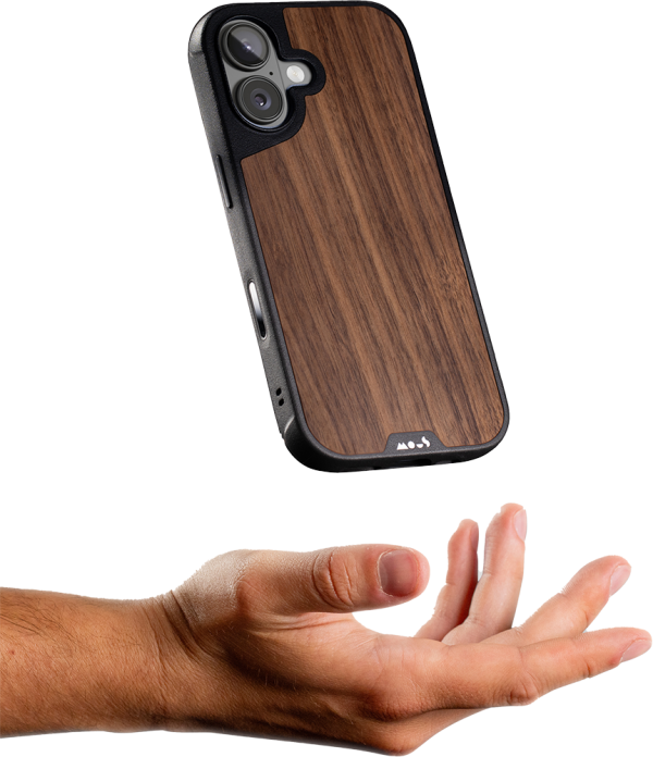 Mous Walnut Limitless Case iPhone 17