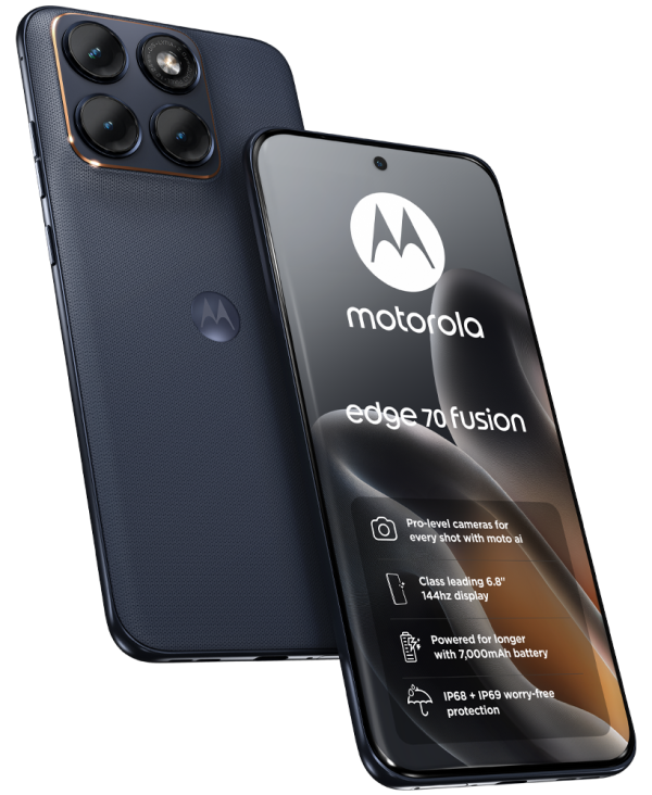 Motorola Edge 70 Fusion 256GB Silhouette