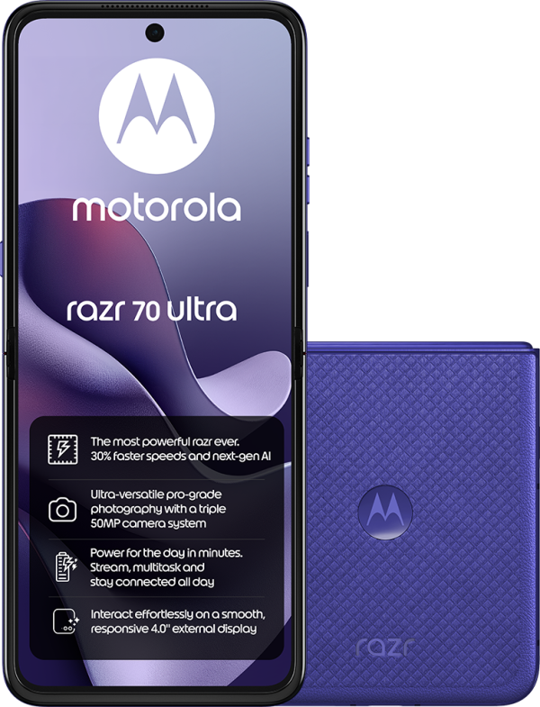 Motorola Razr 70 Ultra 512GB Orient Blue