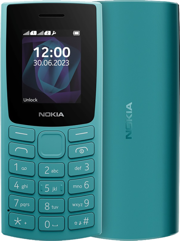Nokia 105 (2023) Cyan