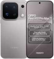 Find X10 Pro Max 512GB Titanium Grey (Side)