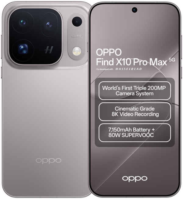 OPPO Find X10 Pro Max 512GB Titanium Grey