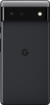 Pixel 6 128GB Stormy Black Refurbished Excellent (Back)