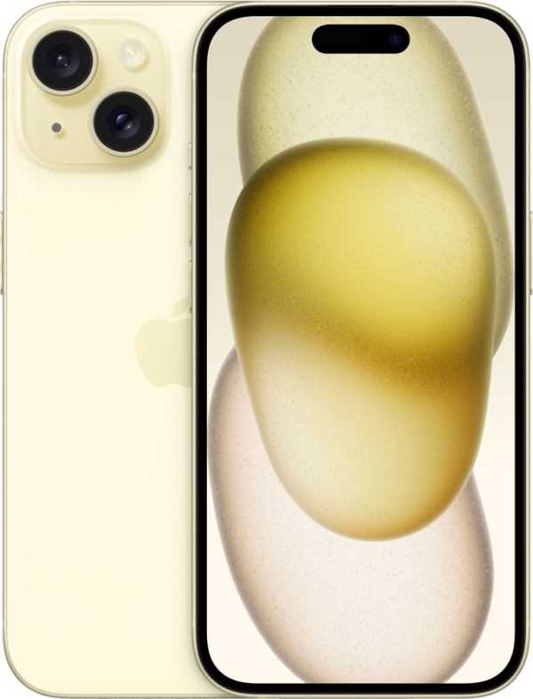 Apple iPhone 15 128GB Yellow Good Condition Refurbished
