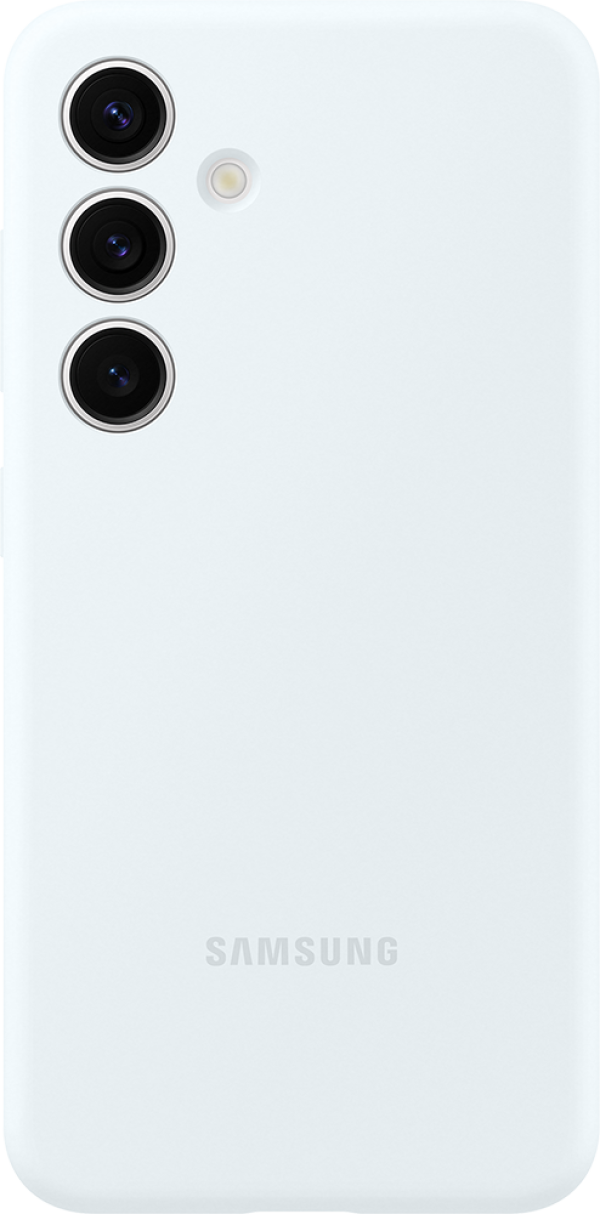 Samsung Silicone Case for Galaxy S24 White