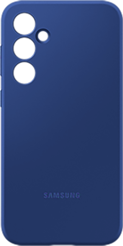 S25 FE Silicone Case - Blue (Back)