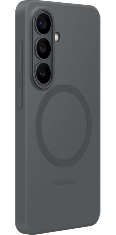 Silicone Case for S26-Black (Back)