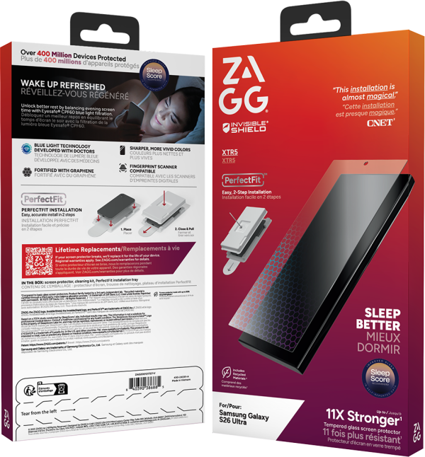 InvisibleSHIELD XTR5 Screen Protector for S26 Ultra