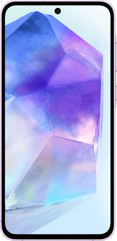 Samsung Galaxy A55 5G 128GB Awesome Lilac on Idmobile - £17.99pm & £49.00 Upfront - 24 Month Contract - Get Galaxy Buds 2 Pro