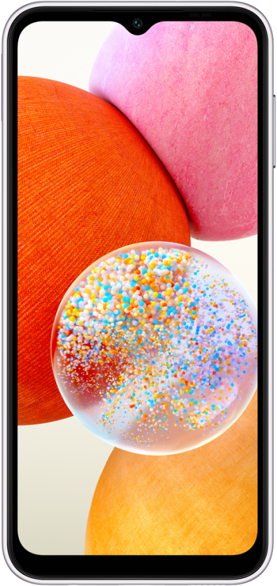 Samsung Galaxy A14 64GB Silver on Idmobile - £14.99pm & £9.00 Upfront - 24 Month Contract - 	Samsung Galaxy Buds FE included