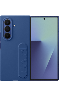 Samsung Silicone Case with stand for Galaxy Z Fold7 - Blue