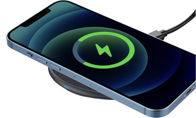 15w Wireless Charger?Black (Back)
