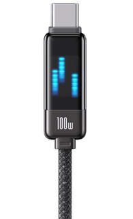 SilverLabel 1m USB-C Cable 100w Pixel Black