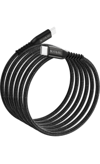 SilverLabel 1m Magnetic USB-C Cable Black