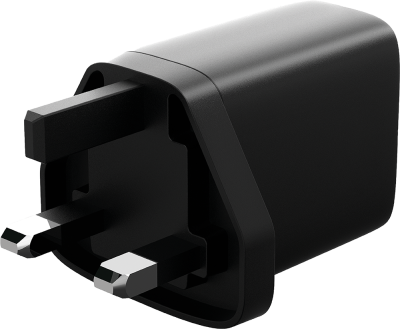 20w Charger Black (Back)