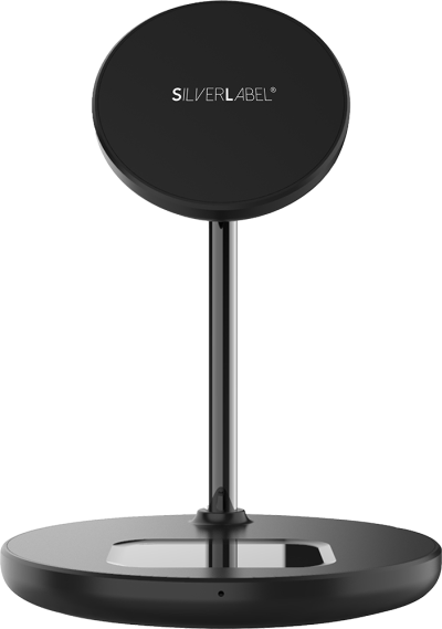2 in 1 Charging stand Black