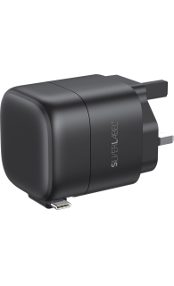 SilverLabel 2-in-1 Charger and Snap-on Cable Bundle