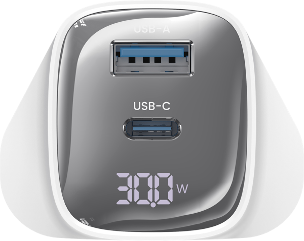 SilverLabel 30w Dual Charger with LED Display