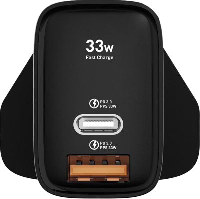 33w Charger Black (Side)