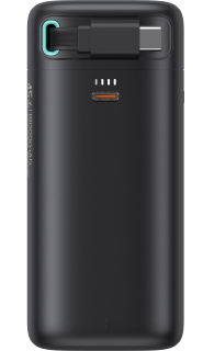 SilverLabel 3-in-1 Charger Powerbank and Snap-on Cable Bund