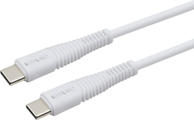 3m USB-C to C Cable White (Back)