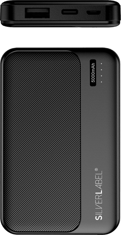 5000mAh Powerbank Black