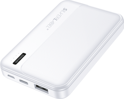 5000mAh Powerbank White (Back)