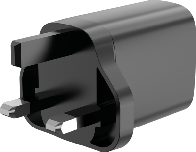 Charger and USB-C Cable Bundle (Side)