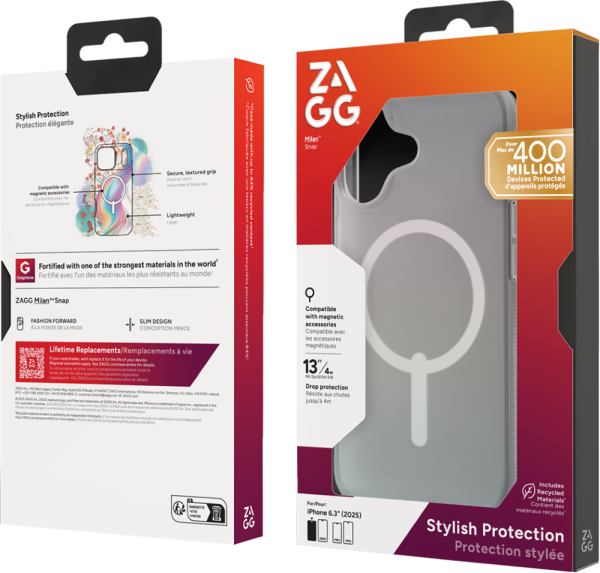 ZAGG Milan Snap for iPhone 17 Iridescent