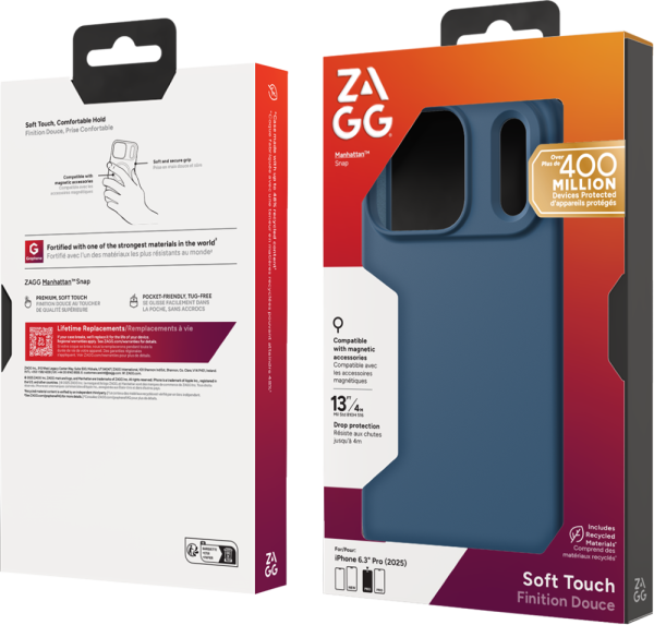 ZAGG Manhattan Snap for iPhone 17 Pro Ocean