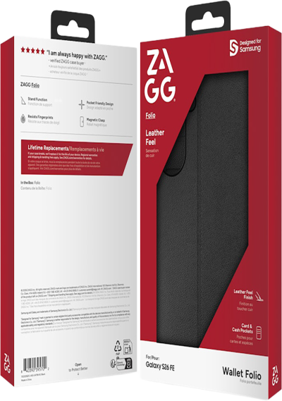 S26 FE Folio Case (Back)