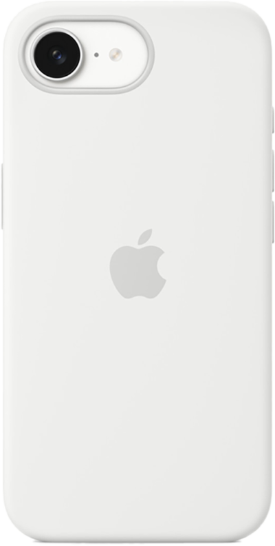 Apple Case for iPhone 16e White (Front)