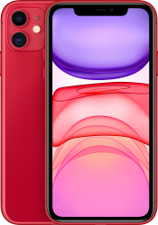 iPhone 11 64GB Product Red Refurbished (Front)