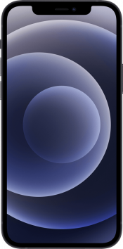 iPhone 12 64GB Black Refurbished (Front)