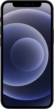 iPhone 12 Mini 128GB Black Refurbished (Front)