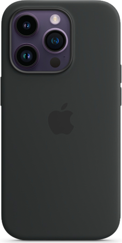 iPhone 14 Pro Max Silicone Case with MagSafe Midnight