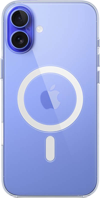 iPhone 16 Plus Clear Case with MagSafe (Front)