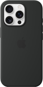 Apple iPhone 16 Pro Silicone Case with MagSafe Black