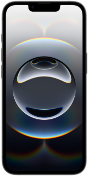 iPhone 16e 128GB Black Refurbished Excellent (Front)