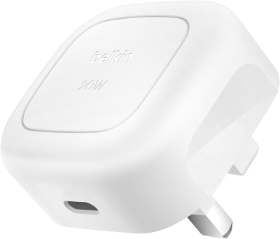 20W Compact Wall Charger (Front)